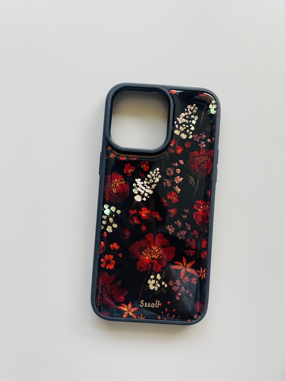 Ssself For Girls Flower Fritillary High Quality Premium 15, 14, 13, 12, 11 iPhone Case