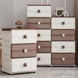 Drawer-Type Storage Cabinet for Home Use, Multi-Layer Plastic Storage for Clothes, Children's Toys, Baby Items, Living Room Toys Storage Cabinet Drawer-Type Storage Cabinet for Home Use, Multi-Layer Plastic Storage for Clothes, Children's Toys, Baby Items, Living Room Toys Storage Cabinet