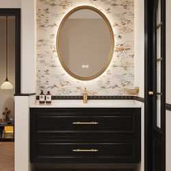 French Retro Oak Bathroom Cabinet Combination Ceramic Integrated Basin Washbasin Antique Style Wooden Washbasin French Retro Oak Bathroom Cabinet Combination Ceramic Integrated Basin Washbasin Antique Style Wooden Washbasin