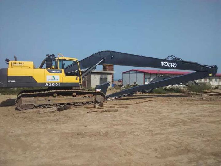沃尔沃380车挖掘机22米加长臂 厂家直销定做各品牌清淤加长臂