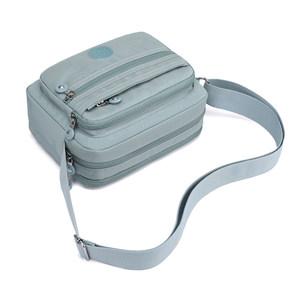 Solid color women's bag multi-layer nylon cloth bag for business casual bag women's crossbody bag small bag versatile shoulder bag women 
Solid color women's bag multi-layer nylon cloth bag for business casual bag women's crossbody bag small bag versatile shoulder bag women
