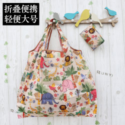 Large Cute Foldable Travel Shopping Bag, Single Shoulder Portable, Large Capacity, Cartoon Tote, Eco-Friendly Supermarket Grocery Bag Large Cute Foldable Travel Shopping Bag, Single Shoulder Portable, Large Capacity, Cartoon Tote, Eco-Friendly Supermarket Grocery Bag