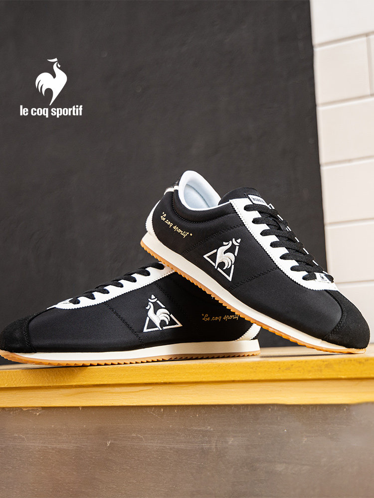 Sportif Mujer Tenis Le Coq Sportif Negro Amarillo RacerOne - Main Image