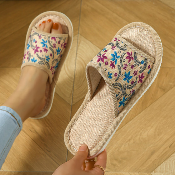 All seasons can wear cotton slippers for men and women couples at home spring and autumn indoor wooden floor comfortable soft-soled flip-flops
All seasons can wear cotton slippers for men and women couples at home spring and autumn indoor wooden floor comfortable soft-soled flip-flops