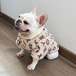 Autumn and winter dog clothes French Bully plus velvet and thickening Autumn and winter dog clothes French Bully plus velvet and thickening