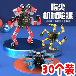 Fidget Spinner Deformable Rotating Robot Children's Mechanical Toy Black Technology Finger Spiral Boy Stress Relief Fidget Spinner Deformable Rotating Robot Children's Mechanical Toy Black Technology Finger Spiral Boy Stress Relief
