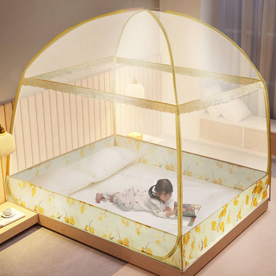 Yurt household mosquito net three-open door pattern tent disassembly and wash folding bracket prevent falling children's 2024 new model convenient
Yurt household mosquito net three-open door pattern tent disassembly and wash folding bracket prevent falling children's 2024 new model convenient
