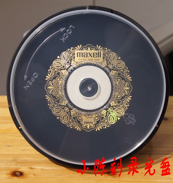 台湾产麦克赛尔黑胶碟是零卖的,因为买家需要不同颜色的或者是需要不