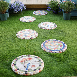 Garden Stepping Stones, Creative Courtyard Decorations, Balcony Terrace Floor Stepping Stones, Outdoor Landscaping Arrangement Garden Stepping Stones, Creative Courtyard Decorations, Balcony Terrace Floor Stepping Stones, Outdoor Landscaping Arrangement