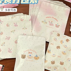 New High-Quality and Cute Bear-Shaped Ziplock Bags for Packing Cards and Items, Holiday Gifts, and Gift Packaging New High-Quality and Cute Bear-Shaped Ziplock Bags for Packing Cards and Items, Holiday Gifts, and Gift Packaging