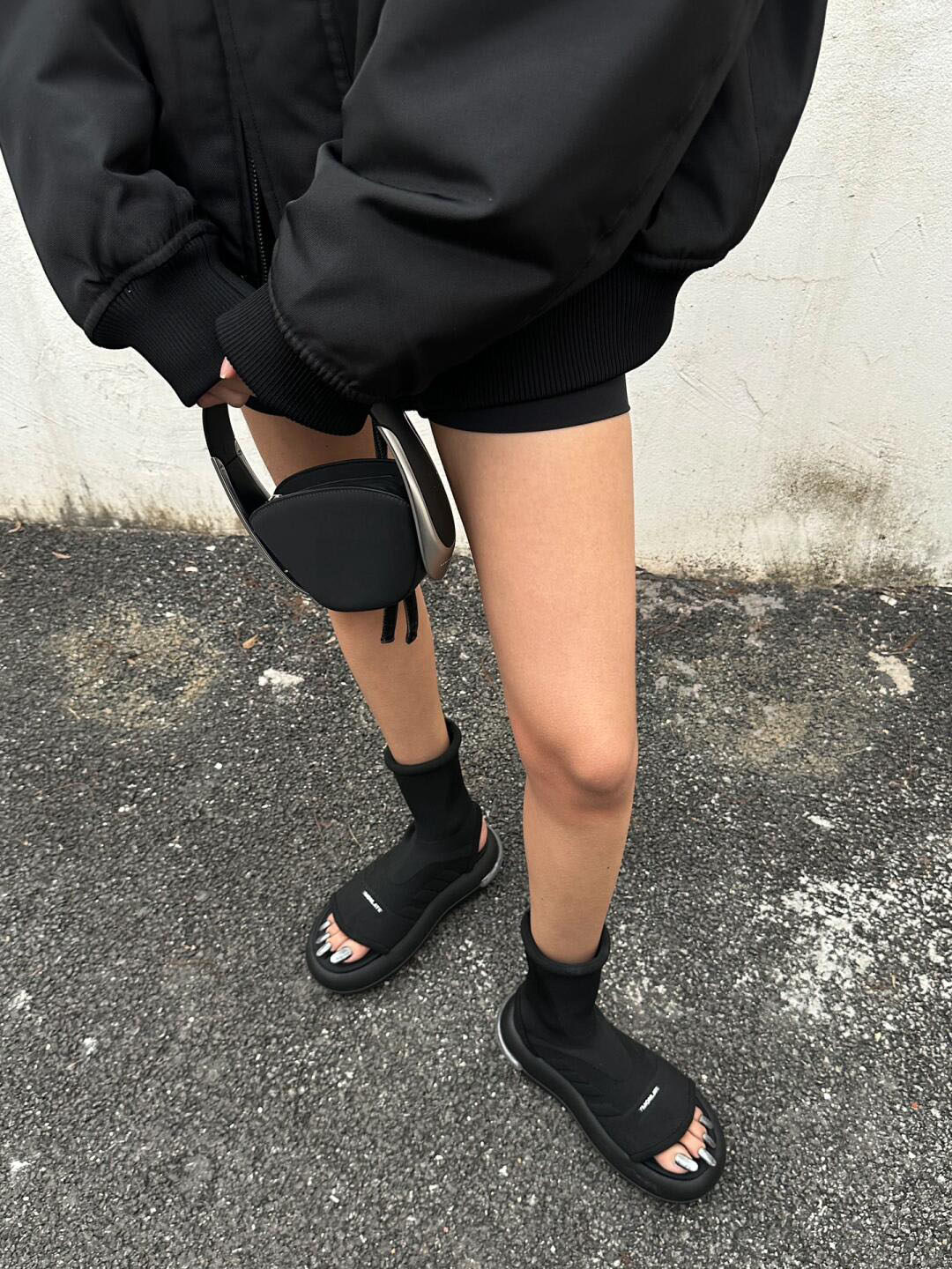 Botas de Punto Calcetín para Mujer Verano 2024 Heihuzidashu