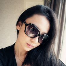 2018明星同款女士太阳眼镜百搭大框时尚偏光长脸圆脸墨镜眼睛女潮-