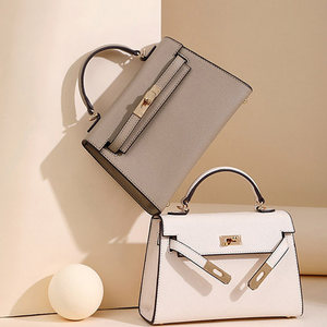 Kelly bag elephant gray high-end women's bag mini hand-held texture crossbody bag for women 2025 new style 
Kelly bag elephant gray high-end women's bag mini hand-held texture crossbody bag for women 2025 new style
