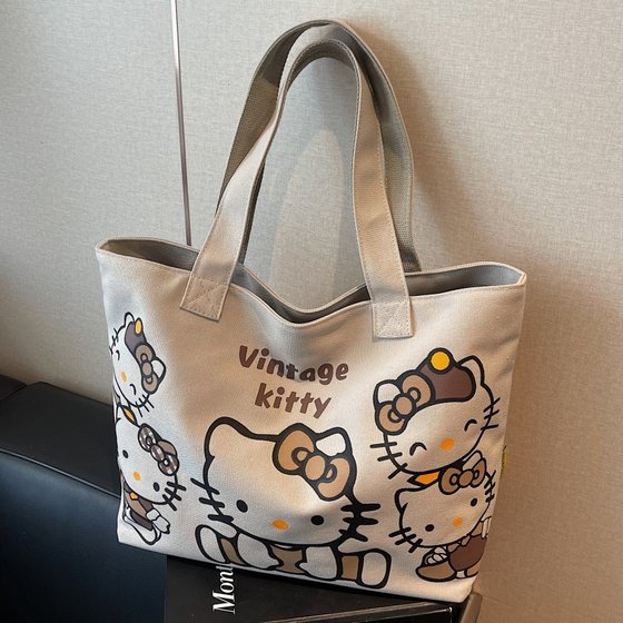 Large capacity cartoon canvas bag for women 2025 new style commuting tote bag for short trip one-shoulder tote bag
Large capacity cartoon canvas bag for women 2025 new style commuting tote bag for short trip one-shoulder tote bag