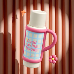 Biotechnology Ice Cup with Straw, Insulated Cup, Large Capacity Water Cup for Women, Cold-Keeping Ceramic, High-Value Giant Water Bottle Biotechnology Ice Cup with Straw, Insulated Cup, Large Capacity Water Cup for Women, Cold-Keeping Ceramic, High-Value Giant Water Bottle