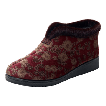 Anti-slip soft sole plus velvet thickened old Beijing cloth shoes Anti-slip soft sole plus velvet thickened old Beijing cloth shoes
