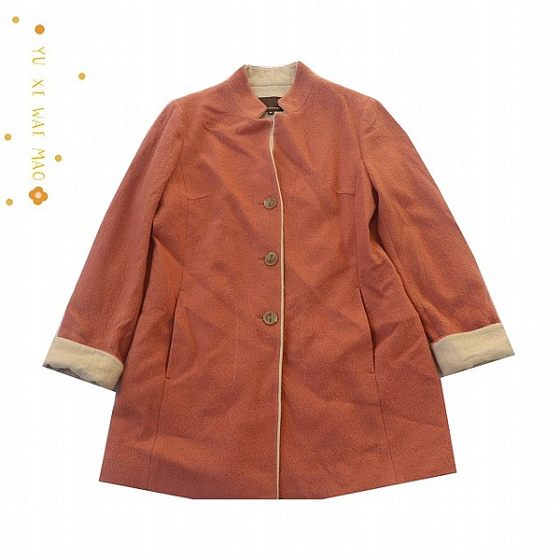 Spring and Autumn New Women's Solid Color Nine-Cross Sleeve Pure Wool Tweed Fashion Single Breakfast Mid-Length Jacket A13
Spring and Autumn New Women's Solid Color Nine-Cross Sleeve Pure Wool Tweed Fashion Single Breakfast Mid-Length Jacket A13