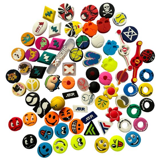 2025 new multi-style external single tail goods tennis racket shock absorber silicone shock absorber cartoon alphabet expression emperor relax
2025 new multi-style external single tail goods tennis racket shock absorber silicone shock absorber cartoon alphabet expression emperor relax