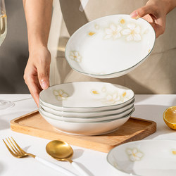 Plate Dish Home Use 2025 New Model Ceramic Underglaze Color Round Plate Dinnerware Creative Breakfast Plate Bowl Set Plate Dish Home Use 2025 New Model Ceramic Underglaze Color Round Plate Dinnerware Creative Breakfast Plate Bowl Set