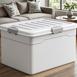 Jiabanshou Storage Box for Home Use, Large Capacity Storage Box for Clothes, Toys, Books, Plastic Backup Storage Box Jiabanshou Storage Box for Home Use, Large Capacity Storage Box for Clothes, Toys, Books, Plastic Backup Storage Box