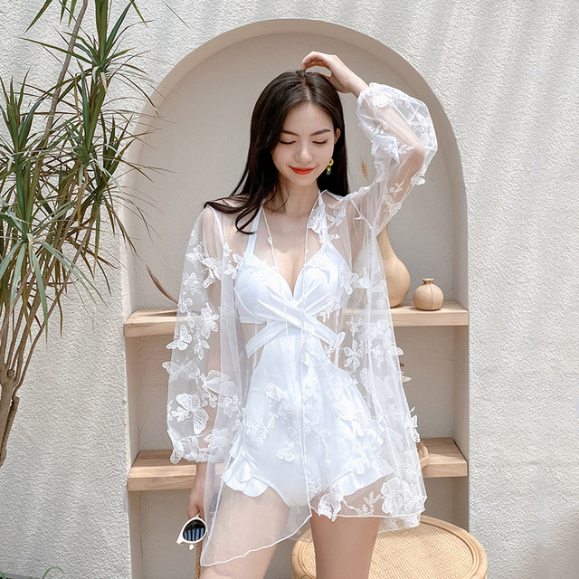 Women's swimsuit 2025 new beautiful one-piece sexy pure hot spring slightly fat girl's high-end swimsuit Women's swimsuit 2025 new beautiful one-piece sexy pure hot spring slightly fat girl's high-end swimsuit
