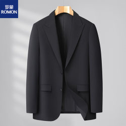 Romon Plus Size Suit Jacket for Men, Spring and Autumn Business Formal Wear, Loose Casual Suit Set for Men Romon Plus Size Suit Jacket for Men, Spring and Autumn Business Formal Wear, Loose Casual Suit Set for Men