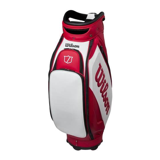 Wilson men's and women's golf bags six-way top design waterproof cover water bottle holder umbrella cover red
Wilson men's and women's golf bags six-way top design waterproof cover water bottle holder umbrella cover red