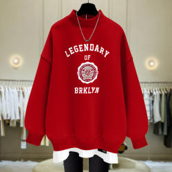Mid-length turtleneck sweatshirt Mid-length turtleneck sweatshirt
