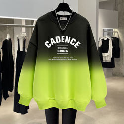 Loose letter round neck pullover sweatshirt Loose letter round neck pullover sweatshirt