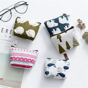 Cotton and linen small fresh and retro Korean version coin wallet coin bag Simple and fashionable canvas cartoon key bag Card bag 
Cotton and linen small fresh and retro Korean version coin wallet coin bag Simple and fashionable canvas cartoon key bag Card bag