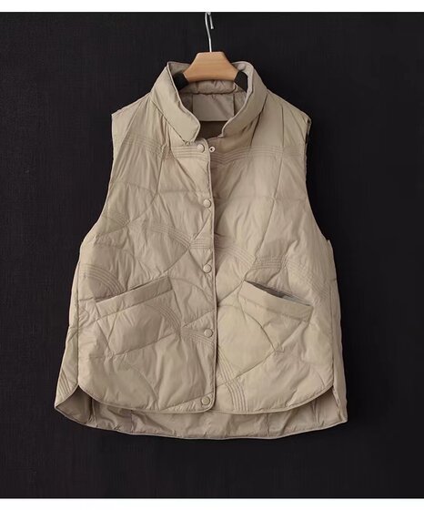 Qingcang special price ~ Spring and autumn wearing fashion vests female stand -in sleeveless winter warm jacket casual horses clamping shirt Qingcang special price ~ Spring and autumn wearing fashion vests female stand -in sleeveless winter warm jacket casual horses clamping shirt