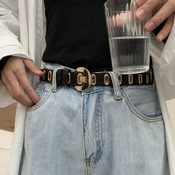 Belt ins Super Popular Women's European and American Style Belt Punk Style Student Belt Retro Trendy Hip-Hop Men's Belt Belt ins Super Popular Women's European and American Style Belt Punk Style Student Belt Retro Trendy Hip-Hop Men's Belt