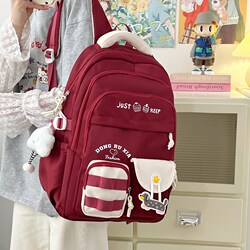 Cute schoolbags for girls, junior high school students and primary school students' backpacks Cute schoolbags for girls, junior high school students and primary school students' backpacks