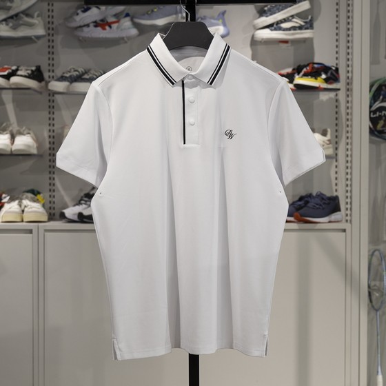 Li Ning authentic 2025 new men's dry, comfortable, breathable, casual and versatile short-sleeved POLO shirt APLV007-2 Li Ning authentic 2025 new men's dry, comfortable, breathable, casual and versatile short-sleeved POLO shirt APLV007-2