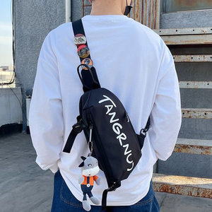 Genuine Bag Fashion Crossbody Bag Boys Backpack Niche Sports and Casual Bag Women's Shoulder Bag Personalized Chest Bag Genuine Bag Fashion Crossbody Bag Boys Backpack Niche Sports and Casual Bag Women's Shoulder Bag Personalized Chest Bag