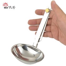 Aodeng stainless steel folding spoon and fork Aodeng stainless steel folding spoon and fork