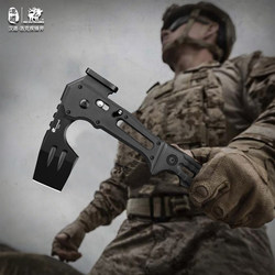 Handao Lock Folding Axe Outdoor Camping Equipment Rescue Emergency Disaster Prevention Firefighting Multifunctional Tactical Axe Handao Lock Folding Axe Outdoor Camping Equipment Rescue Emergency Disaster Prevention Firefighting Multifunctional Tactical Axe