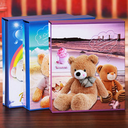 Cartoon Photo Album 4D Large 6-Inch 200-Page Commemorative Album Insert-Type Children's Baby Growth Photo Album Family Photo Album Cartoon Photo Album 4D Large 6-Inch 200-Page Commemorative Album Insert-Type Children's Baby Growth Photo Album Family Photo Album