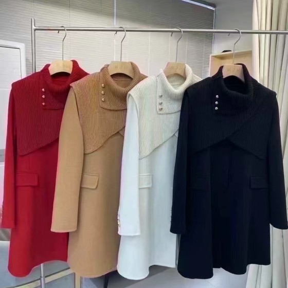2025 new double-sided cashmere coat for women's mid-length loose wool coat with waist slimming and small body in autumn and winter 
2025 new double-sided cashmere coat for women's mid-length loose wool coat with waist slimming and small body in autumn and winter
