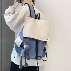 High School Student Backpack for Men ins Trendy Cool Travel Computer Casual Simple Large Capacity Student Canvas Backpack for Women High School Student Backpack for Men ins Trendy Cool Travel Computer Casual Simple Large Capacity Student Canvas Backpack for Women