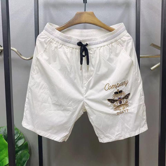 Trendy men's internet celebrity shorts slim and handsome shorts wearing beach pants ice silk 4-point pants, quick-shou handsome four-point pants
Trendy men's internet celebrity shorts slim and handsome shorts wearing beach pants ice silk 4-point pants, quick-shou handsome four-point pants