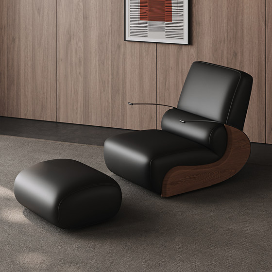 Imported ash genuine leather hanging armrest chair living room balcony leisure chair Italian light luxury single sofa seat
Imported ash genuine leather hanging armrest chair living room balcony leisure chair Italian light luxury single sofa seat