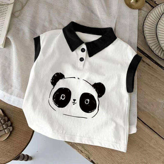 Men and women baby vest POLO shirt pure cotton 2025 summer casual print children's baby sleeveless T-shirt top trendy
Men and women baby vest POLO shirt pure cotton 2025 summer casual print children's baby sleeveless T-shirt top trendy