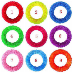 Hard ring wire round garland games opening ceremony kindergarten recess dance gymnastics equipment props colorful Hard ring wire round garland games opening ceremony kindergarten recess dance gymnastics equipment props colorful