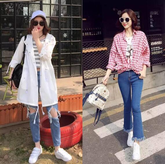 只要几双鞋，春天衣服随便搭！