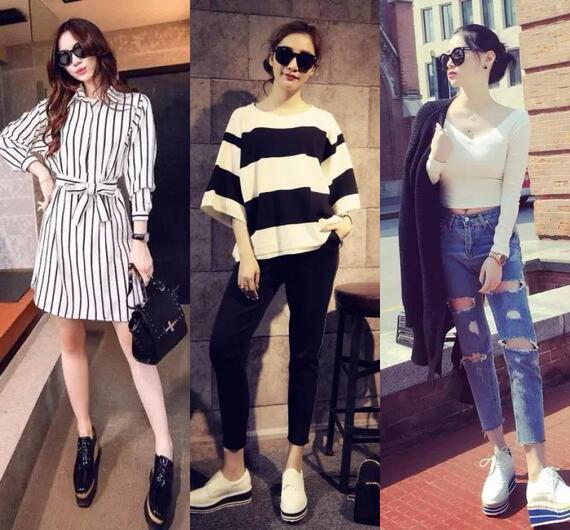 只要几双鞋，春天衣服随便搭！