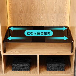 Wardrobe Partition Shelves, Extendable Storage Racks in the Cabinet, Wardrobe and Shoe Cabinet Storage, a Space-Saving Solution for Student Dormitories Wardrobe Partition Shelves, Extendable Storage Racks in the Cabinet, Wardrobe and Shoe Cabinet Storage, a Space-Saving Solution for Student Dormitories