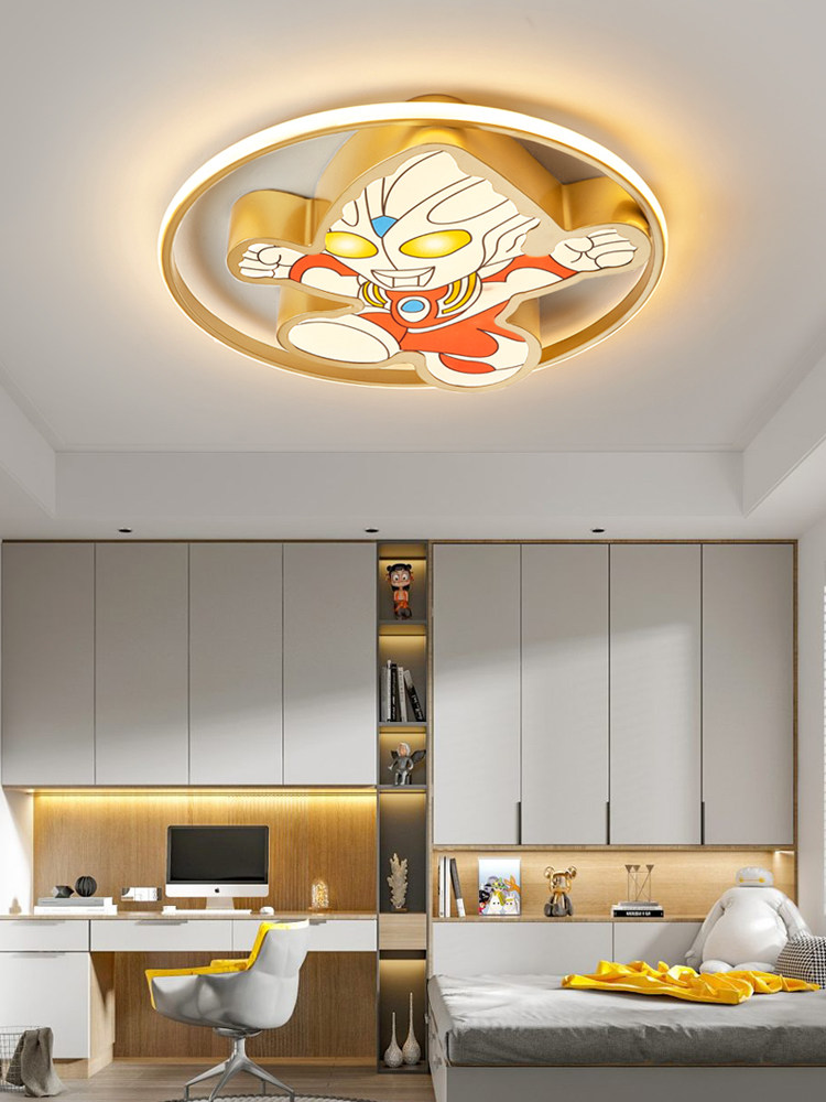 子供用シーリングランプ - シンプルでモダンなLEDライト（寝室用）