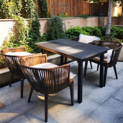 Outdoor Patio Table and Chair Set, Waterproof and Sun-Resistant Rattan Chair Sofa, Outdoor Tea Table, Leisure Open-Air Balcony Garden Table and Chairs Outdoor Patio Table and Chair Set, Waterproof and Sun-Resistant Rattan Chair Sofa, Outdoor Tea Table, Leisure Open-Air Balcony Garden Table and Chairs