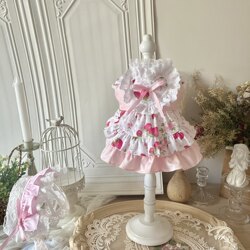 Original pure cotton lace pet clothes cat dog dog Original pure cotton lace pet clothes cat dog dog
